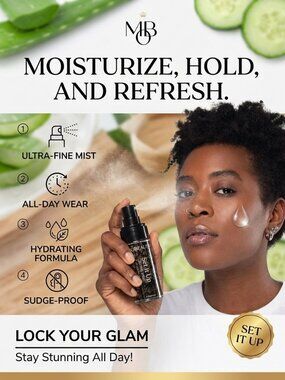 MoBeauty "Set It Up" Setting Spray - NEW in sealed package!